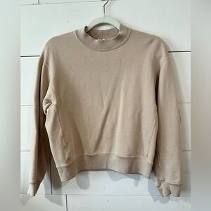 Uniqlo U Beige Crewneck Sweatshirt